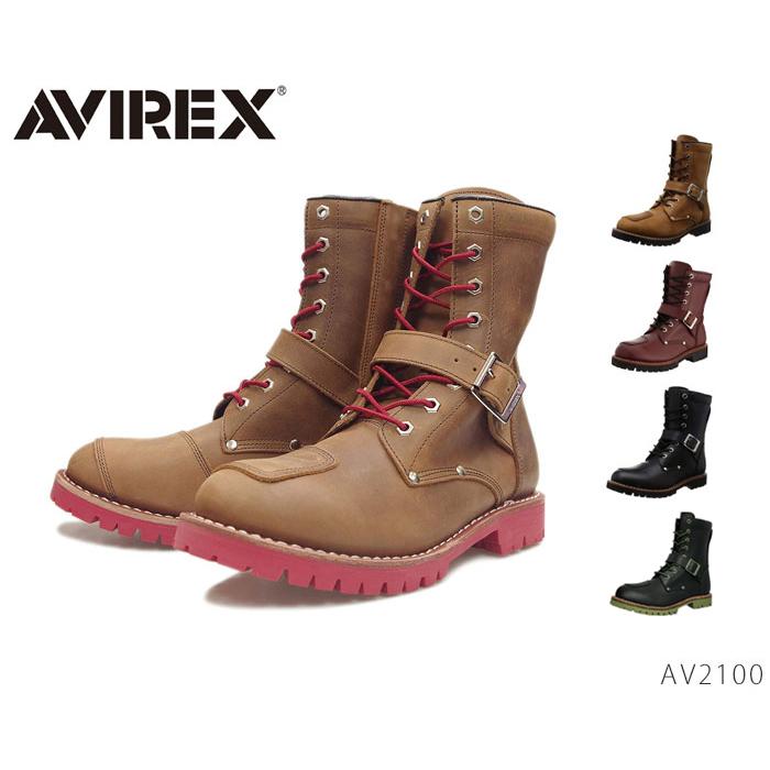 人気商品 アビレックス AVIREX AV2100 YAMATO 本革 エンジニアブーツ