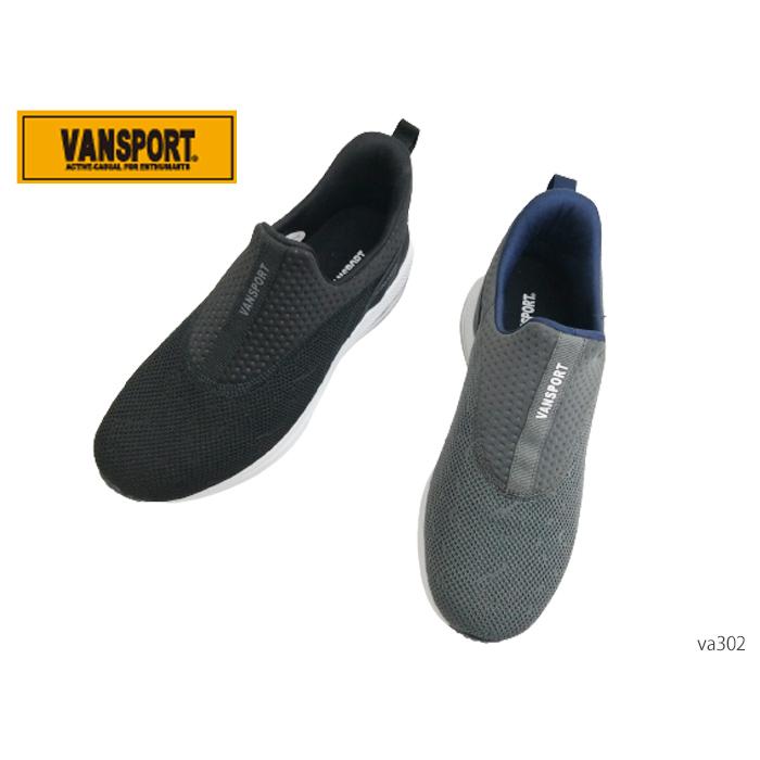VAN SPORT ヴァンスポーツ VA302 メンズ カジュアル スポーツ ウォーキング メッシュ シューズ スリッポン 靴 mic