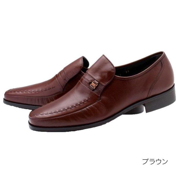 マレリー Marelli 4232 ビジネス メンズシューズ 本革 モカシン 靴の画像
