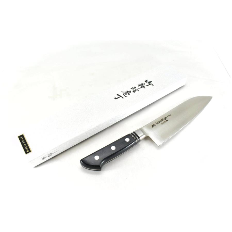 久重 モリブデン鋼 三徳 180 mm【(口金)ツバ付】 : 唯千里 久重 モリブデン鋼 三徳 180 mm【(口金)ツバ付】 : 唯千里
