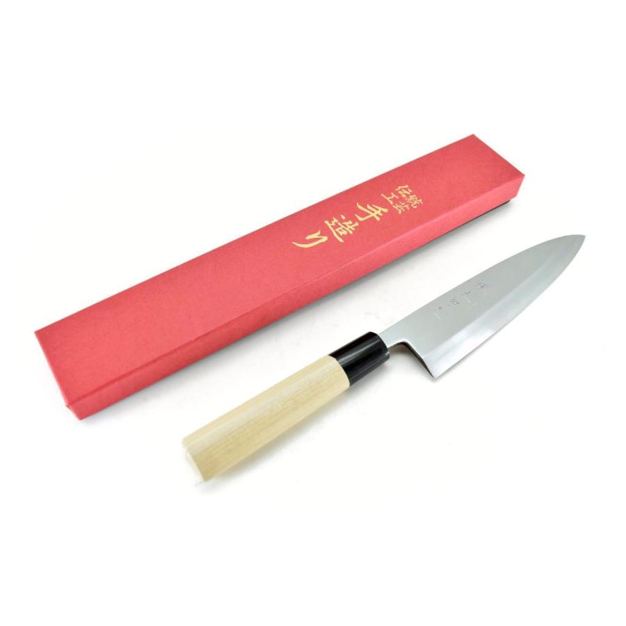 堺匠味正 本霞白出刃６寸(180mm)水牛柄 堺匠味正 本霞白出刃6寸(180mm)水牛柄 出刃包丁の