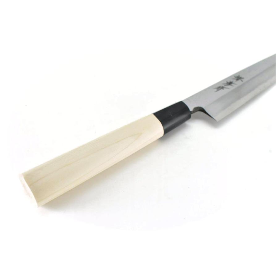 堺孝行 堺孝行《霞研水牛柄》安来白三鋼 柳刃 240 mm 【水牛柄】 : 唯