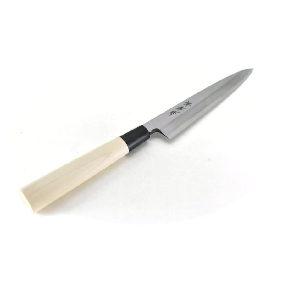 堺孝行 堺孝行《霞研水牛柄》安来白三鋼 柳刃 240 mm 【水牛柄】 : 唯