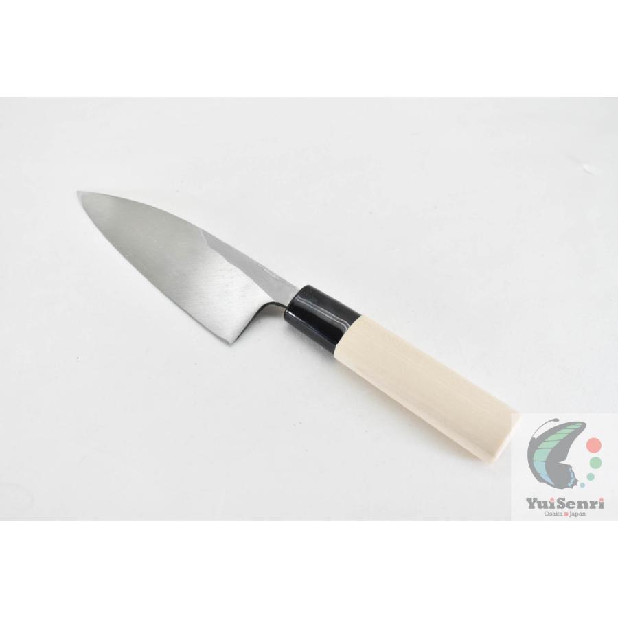 キッチン・食器 新品未使用 あじ切包丁 120mm 堺孝行 立研 黄紙鋼