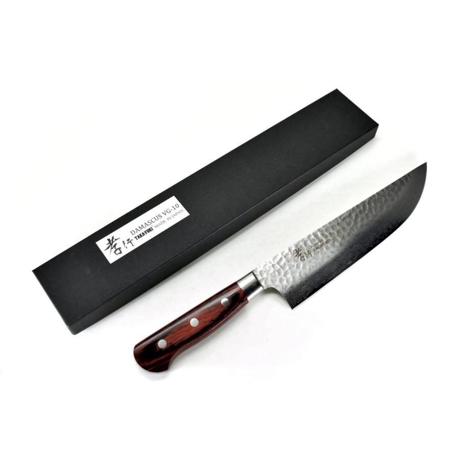 堺孝行 33層鎚目ダマスカス ブッチャーナイフ 210 Mm マホガニー柄 St B210 唯千里 通販 Yahoo ショッピング