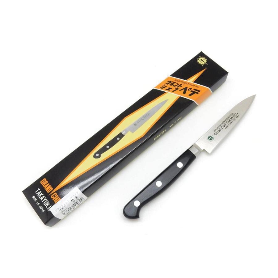 堺孝行 グランドシェフ スウェーデンステンレス鋼 ペティ 90 mm : 唯