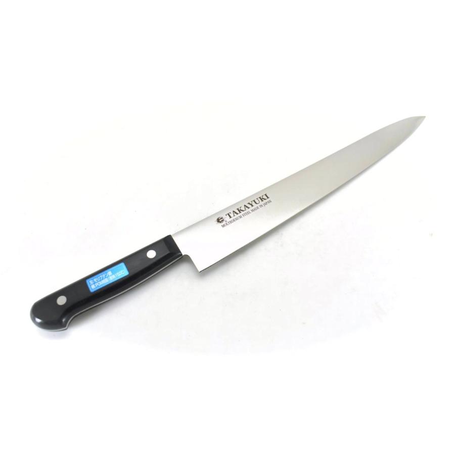 堺孝行 堺孝行《S/S PC柄カラーシリーズ》PC黒柄 筋引 270 mm : 唯千里