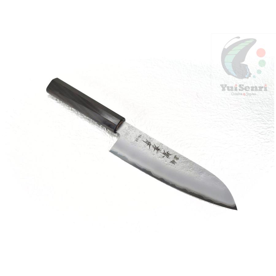 堺孝行 堺孝行《VG-10 梨地和式》和三徳 170 mm【黒檀一体型柄】 : 唯