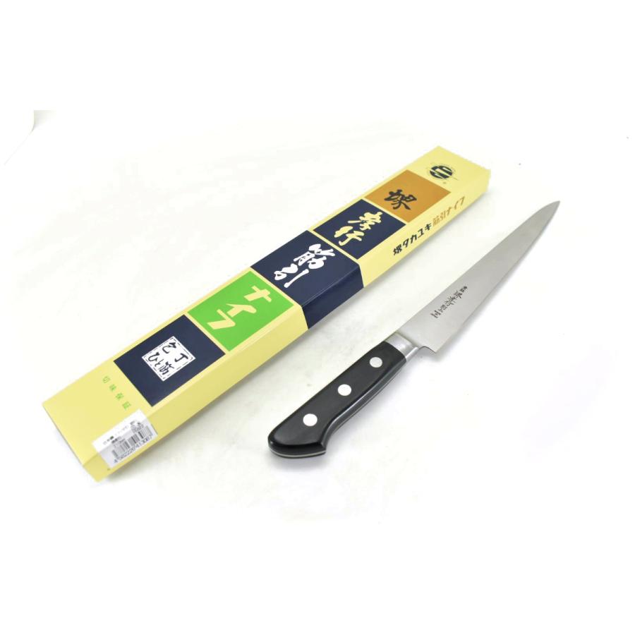 堺孝行 堺孝行《日本鋼》 筋引 210 mm【POM樹脂・黒柄】 : 唯