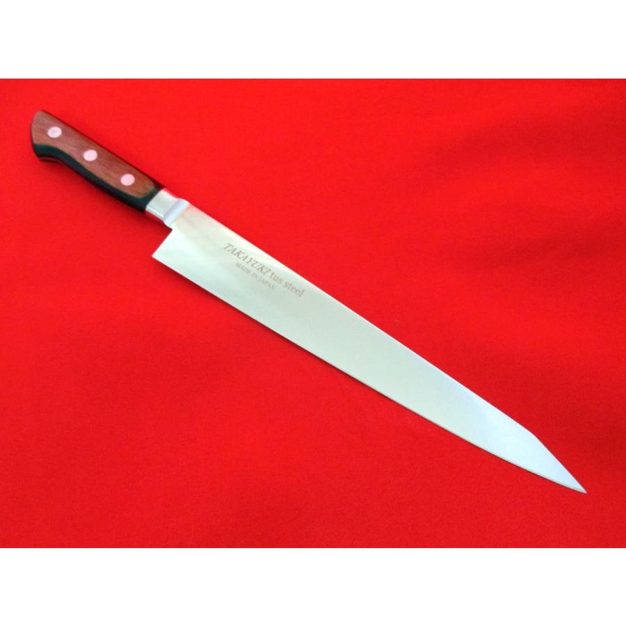 堺孝行 TUS 筋引 270mm 堺孝行 堺孝行《TUS》筋引 270 mm【ハイカーボンステンレス鋼】 : 唯