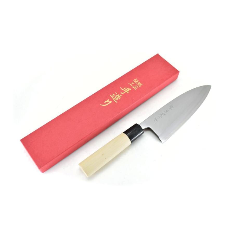 堺匠味正 本霞白 出刃180 mm【水牛柄】 : 唯千里 - 通販 - Yahoo