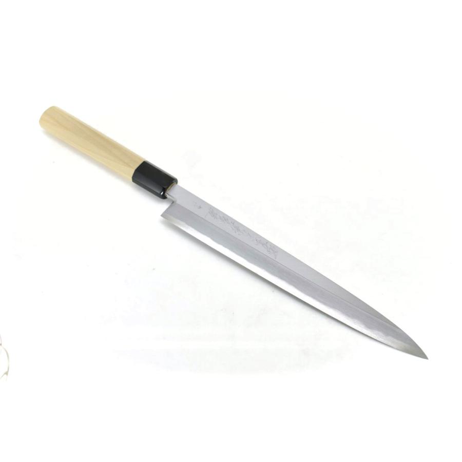 紋鍛錬　柳刃包丁 堺　本霞青2鋼　9寸　270㎜ 紋鍛錬 柳刃包丁 堺 本霞青2鋼 9寸 270㎜ 紋