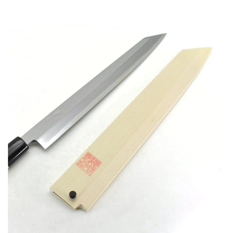 義弘《青霞シリーズ》安来鋼青2号 本霞研 切付柳刃 270 mm【水牛 義弘《青霞シリーズ》安来鋼青2号 本霞研 切付柳刃 270 mm【水牛