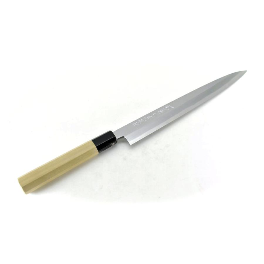 郷右馬允義弘 本霞シリーズ 安来鋼白2号 本霞研 柳刃 270 Mm 水牛八角柄 Ys Hg Y270 唯千里 通販 Yahoo ショッピング