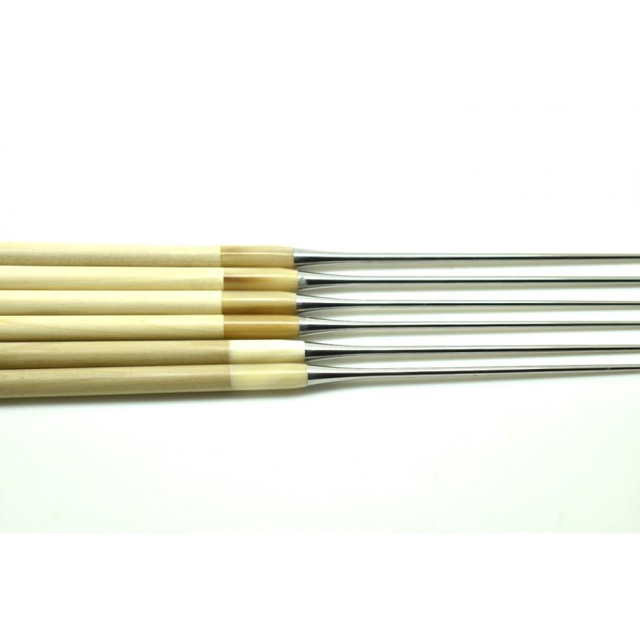 調理用高級ステンレス盛箸 180 mm【水牛丸柄・白】紙箱付 : 唯 調理用高級ステンレス盛箸 180 mm【水牛丸柄・白】紙箱付 : 唯
