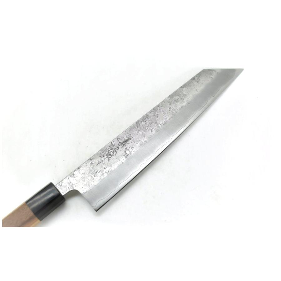 義弘《銀三梨地仕上》切付牛刀210 mm【ウォールナット八角柄】 : 唯