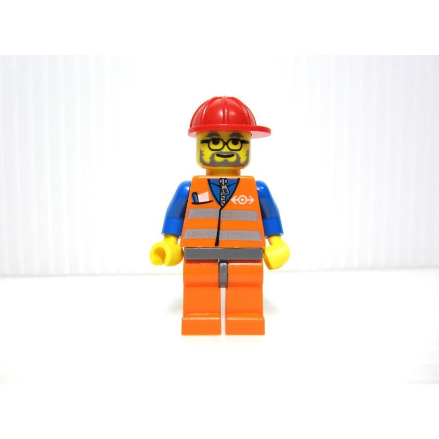 LEGO レゴ☆未使用！かわいい現場作業員ミニフィグType2