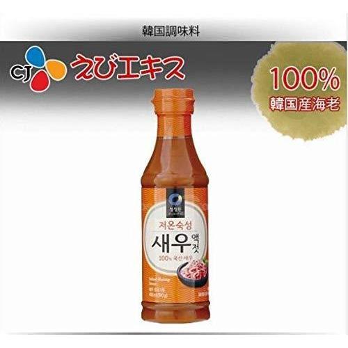 清静園 韓国産100 エビ エキス 500g アミの塩辛 エキス 韓国食品 韓国