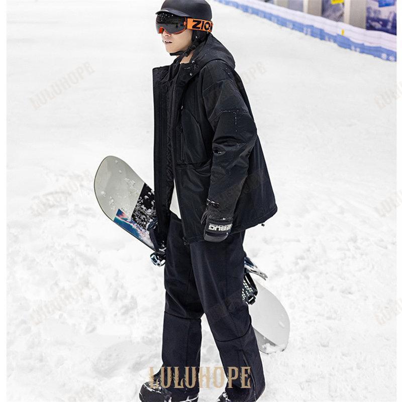スノーボードウェア スキーウェア メンズ レディース 上下セット ジャケット スノボー スキー パンツ ズボン おしゃれ 防風 防水 男女兼用｜yuj-shop｜20
