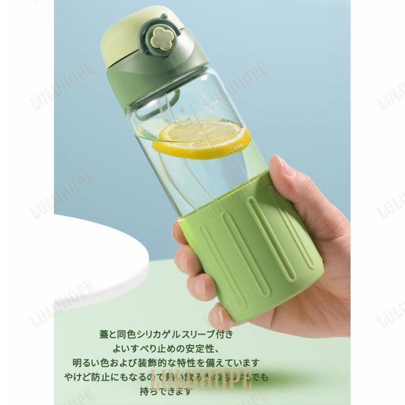 水筒 ガラスボルト クリアボトル ストロー水筒 360ml 500ml ガラス製  ホウケイ酸ガラス 広口 スポーツ 飲料対応 持ち運び スポーツ運動 オフィス アウトドア｜yuj-shop｜10