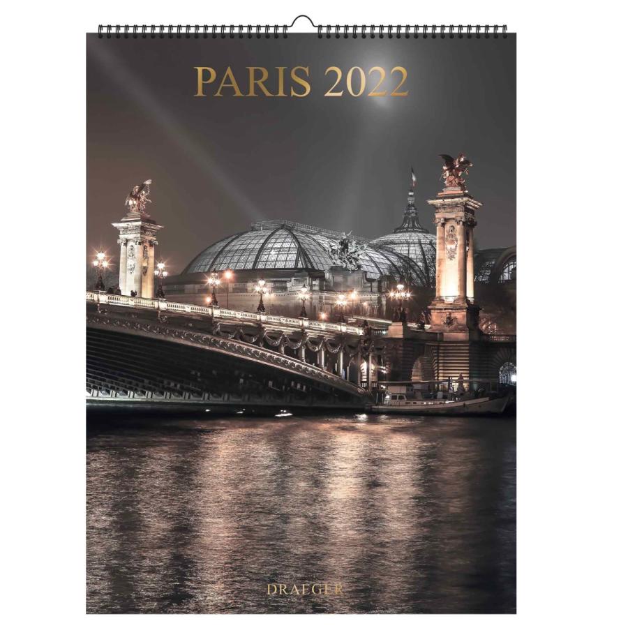 ドレジャー 2022年 ポスターカレンダー PARIS（壁掛けタイプ） パリ フランス 輸入雑貨 [FSC認証] :79007991:ユージニアyh  - 通販 - Yahoo!ショッピング