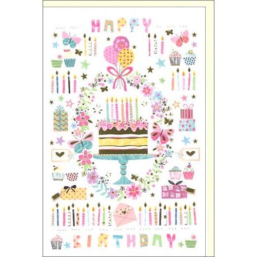 グリーティングカード 誕生日 バースデー プレゼント おしゃれ メッセージカード ギフト 贈り物 封筒付き ユージニアyh 通販 Yahoo ショッピング