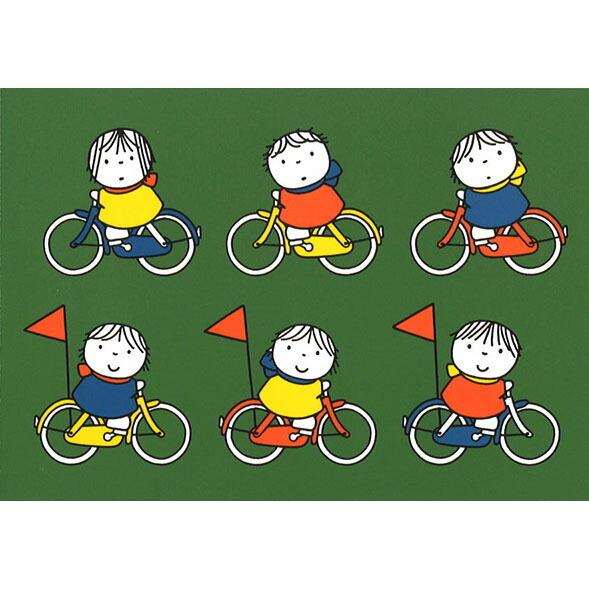 ポストカード イラスト ミッフィー ディック ブルーナ 自転車に乗った子どもたち 絵本 キャラクター 子供 かわいい Db504 ユージニアyh 通販 Yahoo ショッピング