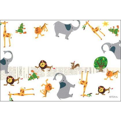 ポストカード イラスト Isao Matsuura どうぶつスタンプ Im005 ユージニアyh 通販 Yahoo ショッピング