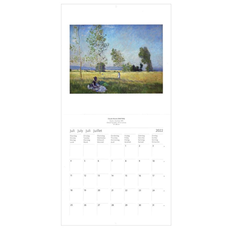 22年 ラージカレンダー Monet モネ 壁掛け 画家 風景 花 睡蓮 アート ブラック スケジュール 英語 オランダ語 輸入雑貨 Ka ユージニアyh 通販 Yahoo ショッピング