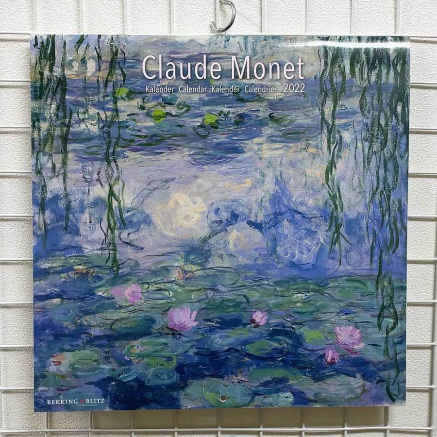 22年 ラージカレンダー Monet モネ 壁掛け 画家 風景 花 睡蓮 アート ブラック スケジュール 英語 オランダ語 輸入雑貨 Ka ユージニアyh 通販 Yahoo ショッピング