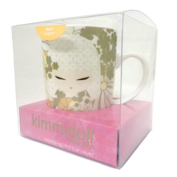 kimmidoll マグカップ 陶器 名前入り こけし柄(AKARI) : ユージニアyh - 通販 - Yahoo!ショッピング