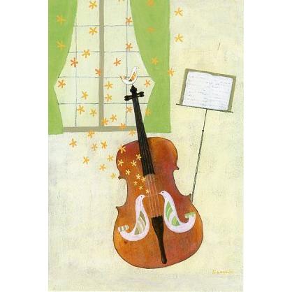 ポストカード 絵本 イラスト 山田和明 鳥伴奏チェロ組曲 Ky028 ユージニアyh 通販 Yahoo ショッピング