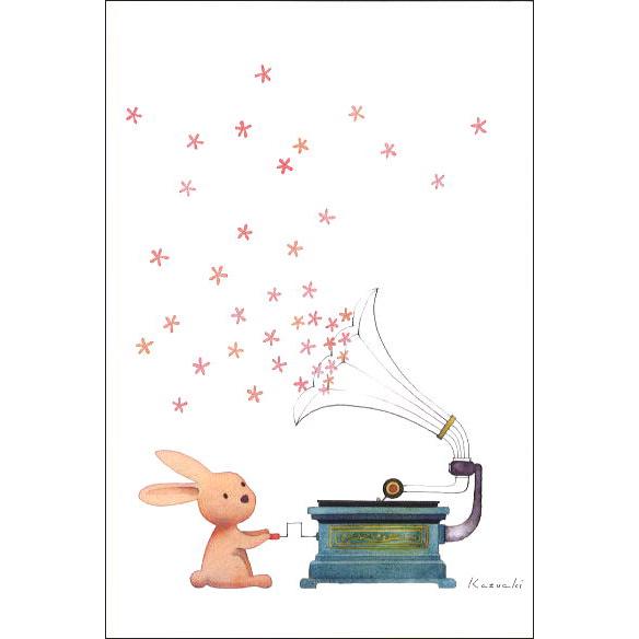 ポストカード 絵本 イラスト 山田和明 モーツァルトのうさぎ 100 148mm Ky106 ユージニアyh 通販 Yahoo ショッピング