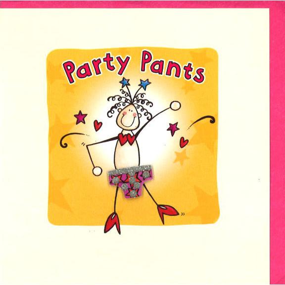 グリーティングカード 多目的 立体パンツ Party Pants ドレス イラスト メッセージカード ラメ入り 角丸加工 輸入雑貨 Mpf307 ユージニアyh 通販 Yahoo ショッピング