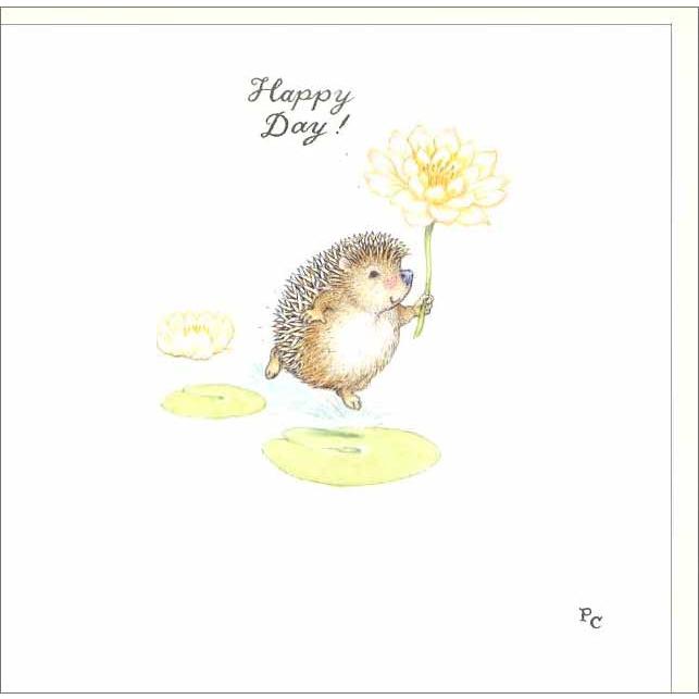 グリーティングカード 多目的 ピーター クロス 花を持ったハリネズミ 母の日 動物 メッセージカード ギフト 封筒付き イギリス製 Pcii0102 ユージニアyh 通販 Yahoo ショッピング