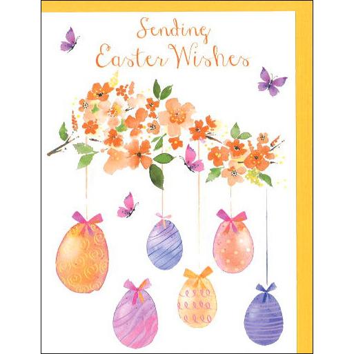 グリーティングカード イースター お花とエッグ メッセージカード イラスト かわいい Pecp00 ユージニアyh 通販 Yahoo ショッピング