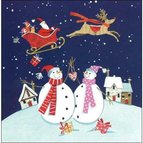 ミニグリーティングカード クリスマスカード 雪だるまとサンタクロースとトナカイ メッセージカード 封筒付き 白 Wxpc0146 ユージニアyh 通販 Yahoo ショッピング