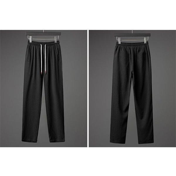 大特価上下セット セットアップ メンズ 綿麻風 リネン風 接触冷感 涼しい 七分袖 五分袖シャツ チノパン 大きいサイズ 吸汗速乾 ルームウェア |  | 14