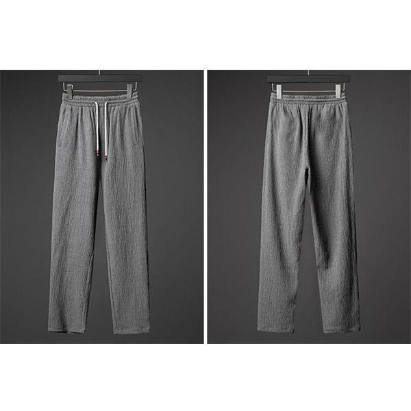 大特価上下セット セットアップ メンズ 綿麻風 リネン風 接触冷感 涼しい 七分袖 五分袖シャツ チノパン 大きいサイズ 吸汗速乾 ルームウェア |  | 05