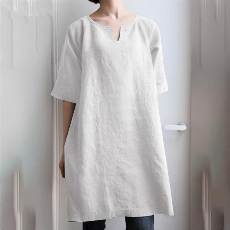 チュニック ワンピース 膝丈 ブラウス シャツ tシャツ チュニック