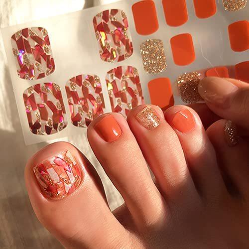 Gelato Factory ジェラートファクトリーフットネイルシール オレンジガラス 貼るだけマニキュア ジェルネイ A B0952yzrlb Yukachin Com 通販 Yahoo ショッピング