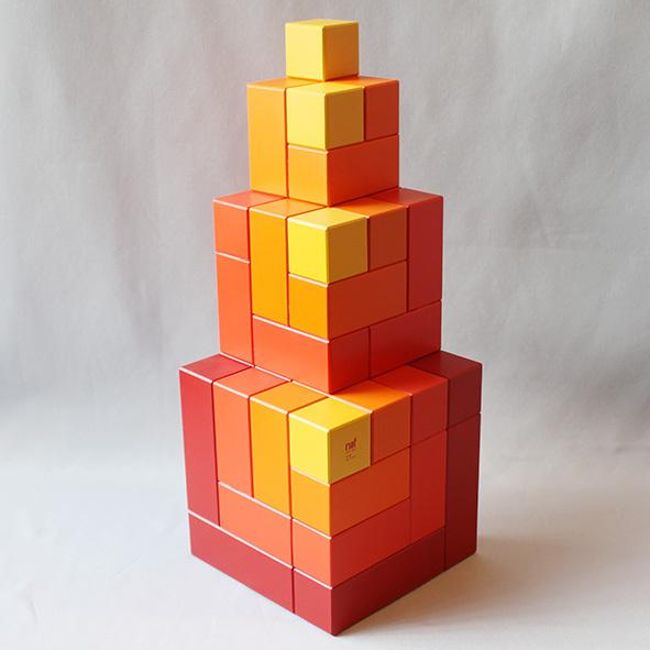 キュービックス 赤 Cubicus ネフ Naef ドイツ製 naef 積み木