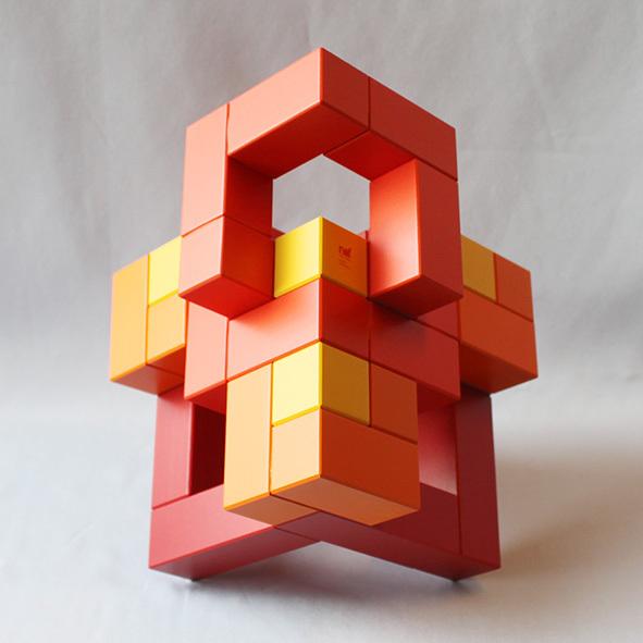 キュービックス 赤 Cubicus ネフ Naef ドイツ製 naef 積み木