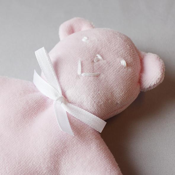 カーレくま(小) ドイツ製 WESTFALEN ピンク ブルー 布製 ぬいぐるみ 御