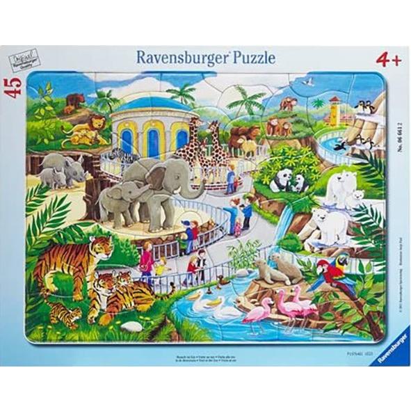 ​【超希少/内袋未開封】1979年 ラベンスバーガー（Ravensburger） ラベンスバーガー(Ravensburger) 紙製パズル 45ピース 4歳から ZOO