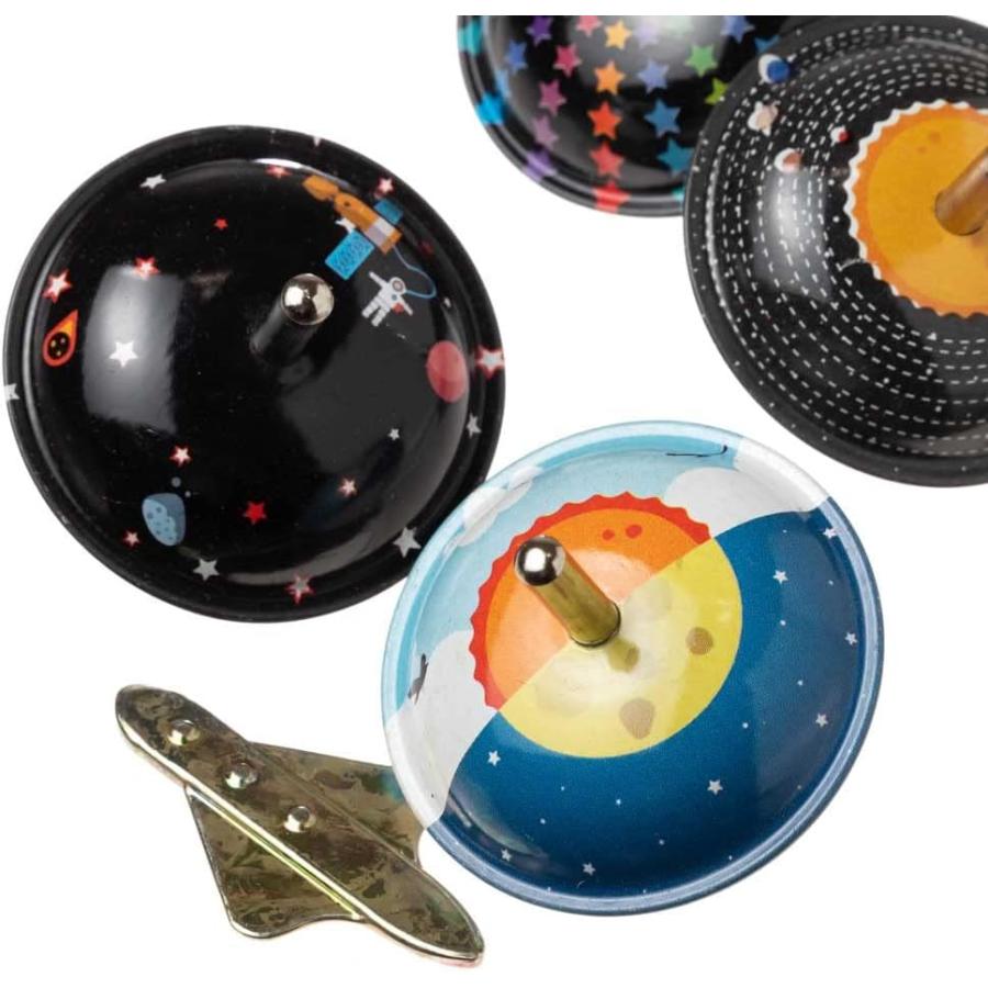 ☆プロフ必読！　どんこぬるぬるおちゃめがお☆145/80R12　ナット付き ルナトップ（1個） 手回し独楽 ブリキ製こま コマの軸を中心に