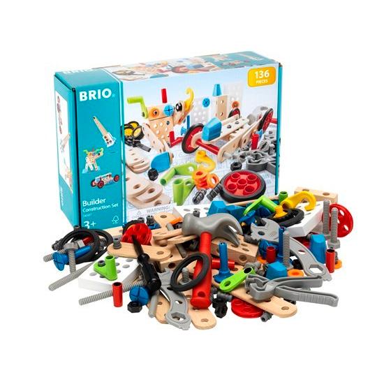 yページ ビルダー コンストラクションセット BRIO 34587 紙箱入り 136ピース