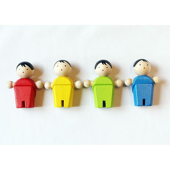 ミニドール4体セット プラントイ PLAN TOYS 1936 ラッピング無料
