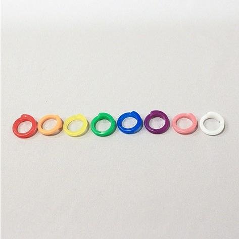 NEWチェーンリング・カラー・色アソート・500ｇ　日本製　おままごと　ごっこあそび　お絵かき　素材 |  | 01