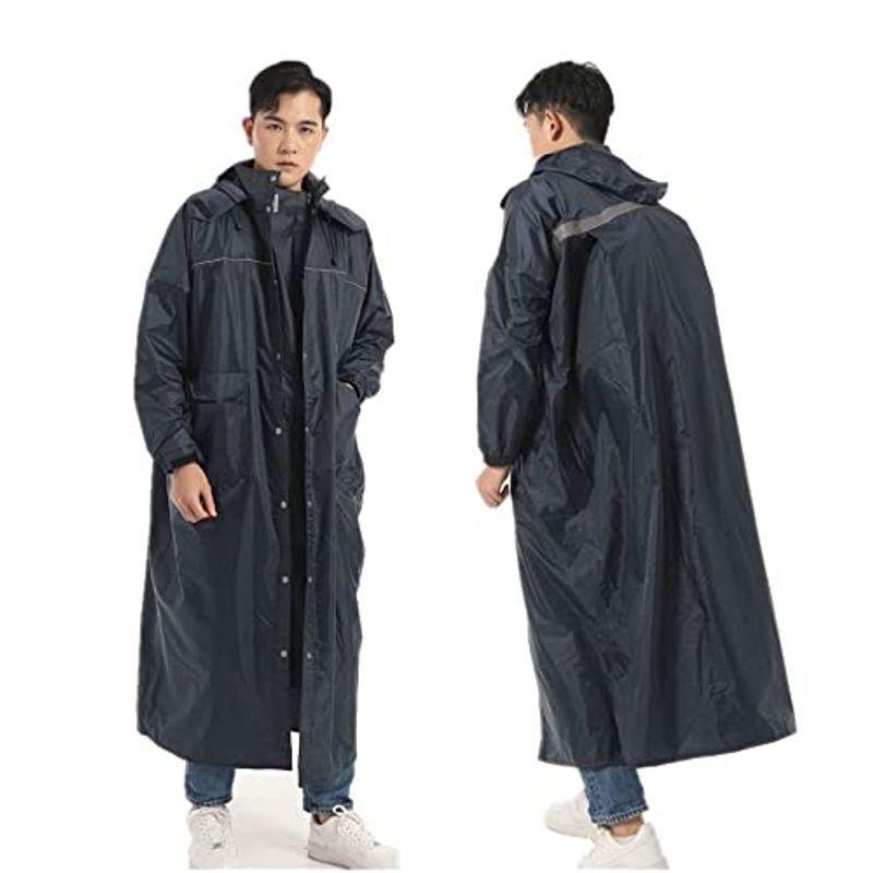 レインコートメンズ 自転車 レインポンチョ 雨具 カッパ レインウェア レディース ロング丈 リュック対応 ゆったり 大きいツバ 完全防水 レインコート Www Hamatec De